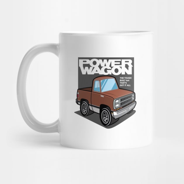 Ginger - Power Wagon (1980 - White-Based) by jepegdesign